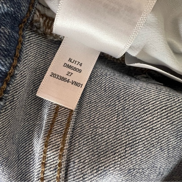 Madewell Blue Denim 9" Mid-Rise Skinny Jeans Women Casual Medium Wash Size 27. - Picture 10 of 11